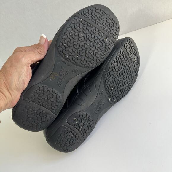 Dansko Black Mary Jane Flats - Picture 8 of 9